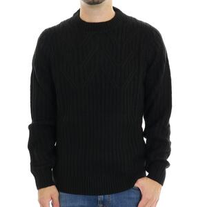MAGLIA LAVORATA NERO